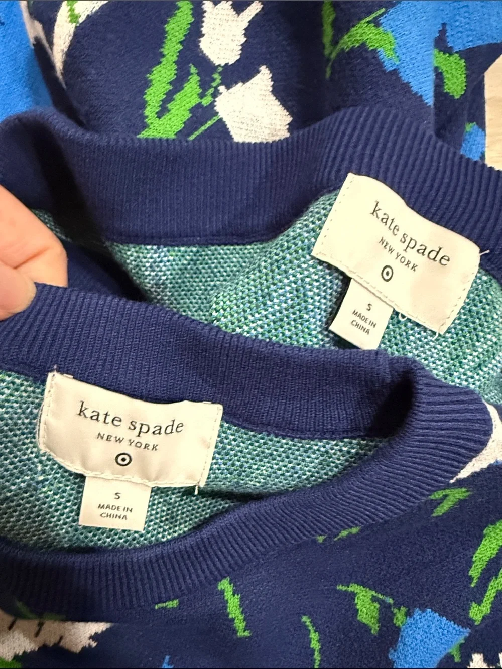 Kate Spade New York x Target Mixed Floral Short Sleeve Sweater & Skirt Set Small
